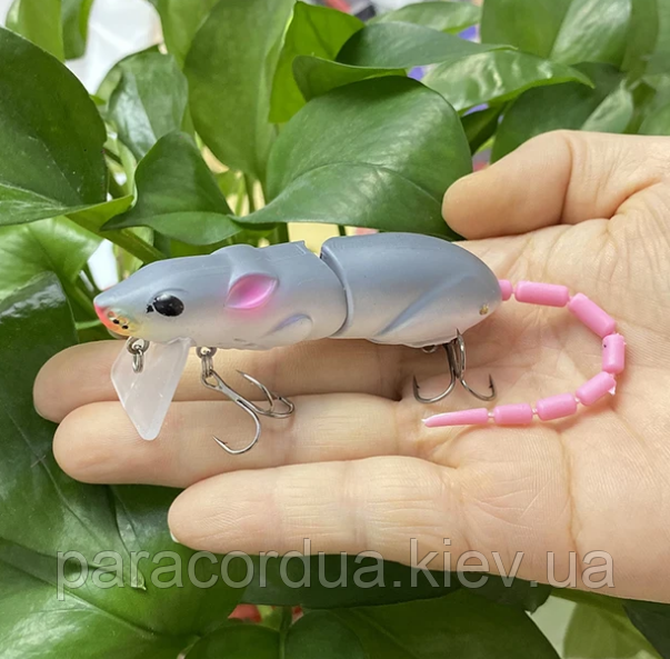 Воблер миша 15,5 см. 15,5 гр.