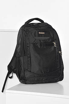 Рюкзак чоловічий текстильний чорного кольору 179305S