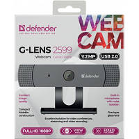 Веб-камера Defender G-lens 2599 Full HD 1080p Black (63199) g