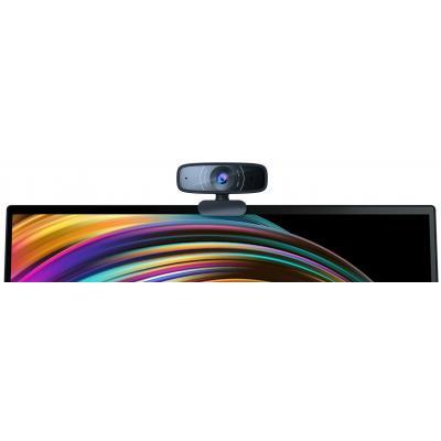 Веб-камера ASUS Webcam C3 Full HD Black (90YH0340-B2UA00) g - фото 1 - id-p2210940104