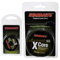 Повідковий матеріал Starbaits X-CORE Weedy Green 35LB, 25м (32.23.92) p