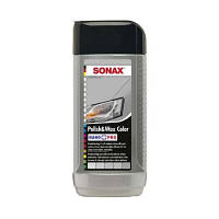Автополироль Sonax с воском цветной серый 250мл NanoPro 296341 i