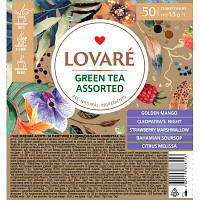 Чай Lovare Assorted Green Tea 5 видов по 10 шт (lv.78153) g