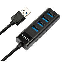 Концентратор Vinga USB3.0 to 4*USB3.0 HUB (VHA3A4) p