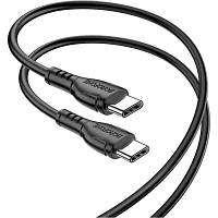 Дата кабель USB-C to USB-C 1.0m BX51 Triumph 60W Black BOROFONE (BX51CCB) g