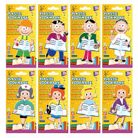 Закладки для книг Cool For School пластиковые Occupations 8 шт (CF61425) p