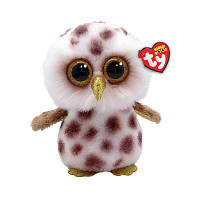 Мягкая игрушка Ty Beanie Boos Сова WHOOLIE 15 см 36574 i