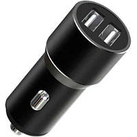 Зарядний пристрій XO CC30 Metal Car Charger Black (XO-CC30-BK) g