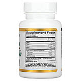 Органічна спіруліна  500 мг 60 таб California Gold Nutrition USA, фото 2