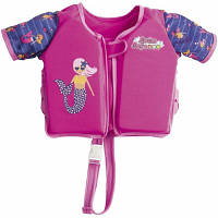 Жилет для купания Aqua Speed Swim Vest With Sleeves 32147-03 рожевий, синій Діт 18-30кг (6942138954630) e