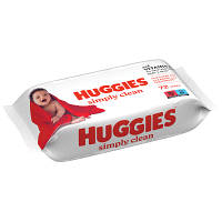 Детские влажные салфетки Huggies Simply Clean 72 шт (5029053582238) g