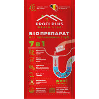 Средство для прочистки труб Profi Plus Биопрепарат 35 г (5414528003798) p