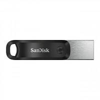 USB флеш наель SanDisk 128GB iXpand Go USB 3.0/Lightning (SDIX60N-128G-GN6NE) e