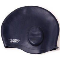 Шапка для плавания Aqua Speed Ear Cap Comfort 9895 289-22 темно-синій OSFM (5908217698957) g