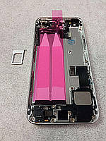 Корпусні деталі для мобільних телефонів Б/У Корпус для iPhone 5 Silver