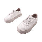 Кеди жіночі Melanda молочні натуральна шкіра, 40, фото 5