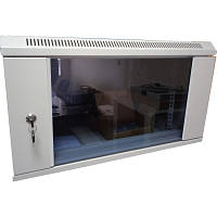 Шкаф настенный Hypernet 9U 19" 600x350 (WMNC-35-9U-FLAT-AC) m