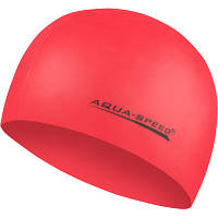 Шапка для плавання Aqua Speed ​​Mega 100-31 червоний Уні OSFM (5908217635587) g