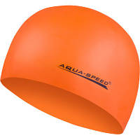 Шапка для плавания Aqua Speed Mega 100-75 помаранчевий Уні OSFM (5908217635594) g