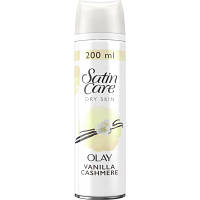 Гель для гоління Satin Care Vanilla Cashmere для сухої шкіри 200 мл (7702018399567) p