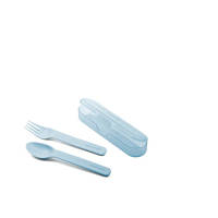 Набор детской посуды Suavinex Столовые приборы синий (401237) g