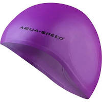 Шапка для плавання Aqua Speed ​​Ear Cap 5874 128-09 фіолетовий Уні OSFM (5908217658746) g