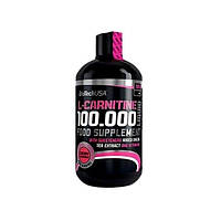 Жиросжигатель для спорта BioTechUSA L-Carnitine 100.000 Liquid 500 ml 50 servings Cherry EM, код: 7595175