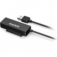 Адаптер Maiwo USB 3.0 to HDD SATA 2,5"/3,5"/5,25"/SSD, PA 2V/2A black (K10435A) g