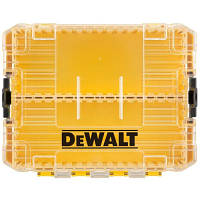 Ящик для инструментов DeWALT для бит системы TSTAK Tough Case М с футляром-2 шт, кассетами для бит 6 шт.