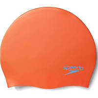 Шапка для плавання Speedo Plain Moud Silc Cap JU помаранчевий, синій 8-7099014570 OSFM (5059937305158) g