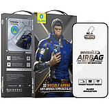 Захисне 3D скло Blueo Invisible Airbag Anti-broken для Apple iPhone 15 Pro (6.1") Чорний, фото 8