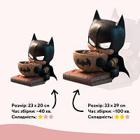 Пазл Ukropchik деревянный Супергерой Бэтмен А4 в коробке с набором-рамкой (Batman Superhero A4) g