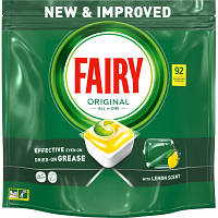 Пігулки для посудомийних машин Fairy Original All in One Lemon 92 шт. (8006540726945) g