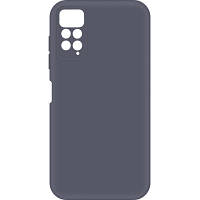 Чехол для мобильного телефона MAKE Xiaomi Redmi Note 11 Silicone Graphite Grey (MCL-XRN11GG) g
