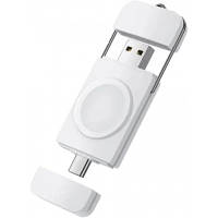 Зарядний пристрій XoKo 2in1 USB-A/C APWC-001 для apple watch charger (XK-APWC-001-WH) g