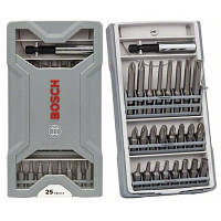 Набор бит Bosch Mini X-Line Extra Hard, с держателем, 25 шт (2.607.017.037) p