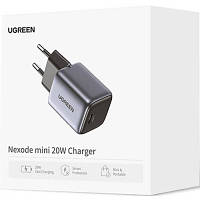 Зарядное устройство Ugreen 20W USB C PD Nexode mini Charger CD318 (90664) g