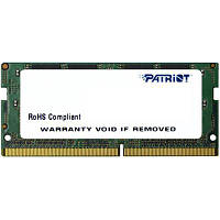 Модуль памяти для ноутбука DDR4 4GB 2400 MHz Patriot (PSD44G240082S) g
