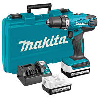 Шуруповерт Makita 14.4V G-Series, 2x1.5Ah, 30/15Нм, кейс DF347D001 o