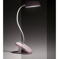 Настольная лампа Philips LED Reading Desk lamp Donutclip 3W, 4000K, 1200mAh (Lithium battery), рожевий