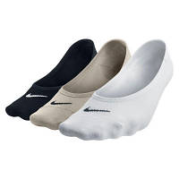 Носки Nike W NK EVERYDAY LTWT FOOT 3PR SX4863-900 34-38 3 пари Чорний/Білий/Бежевий (823233345874) g