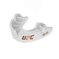 Капа боксерская OPRO Junior Bronze UFC Hologram White (art.002264002) SN, код: 8105058