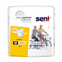 Підгузки для дорослих Seni Active Normal Medium 30 шт (5900516697495) p