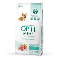 Сухой корм для собак Optimeal для щенков всех пород со вкусом индейки 1.5 кг (4820215362351) p