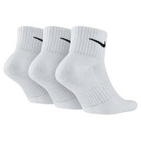Шкарпетки Nike U NK V CUSH ANKLE-3PR VALUE SX4926-101 38-42 3 пари Білі (887232701093) g