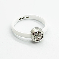 Серебряное кольцо, Размер 16,0, Вес: 2.5 г