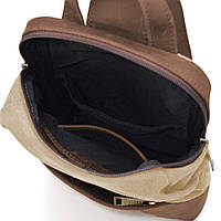 Слинг через плечо, нагрудная сумка из кожи и канваса TARWA RCs-1905-3md высокое качество