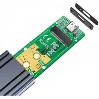 Карман внешний Maiwo M.2 SSD NVMe (PCIe) USB 3.1 Type-C (K1686P space grey) g
