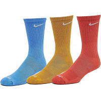 Шкарпетки Nike U NK EVRY PLUS CUSH CREW 3PR SX6888-918 34-38 3 парі Мультиколор (195868374407) g