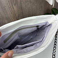 Женская мягкая сумка клатч YSL, мини сумочка для девушек Белый высокое качество